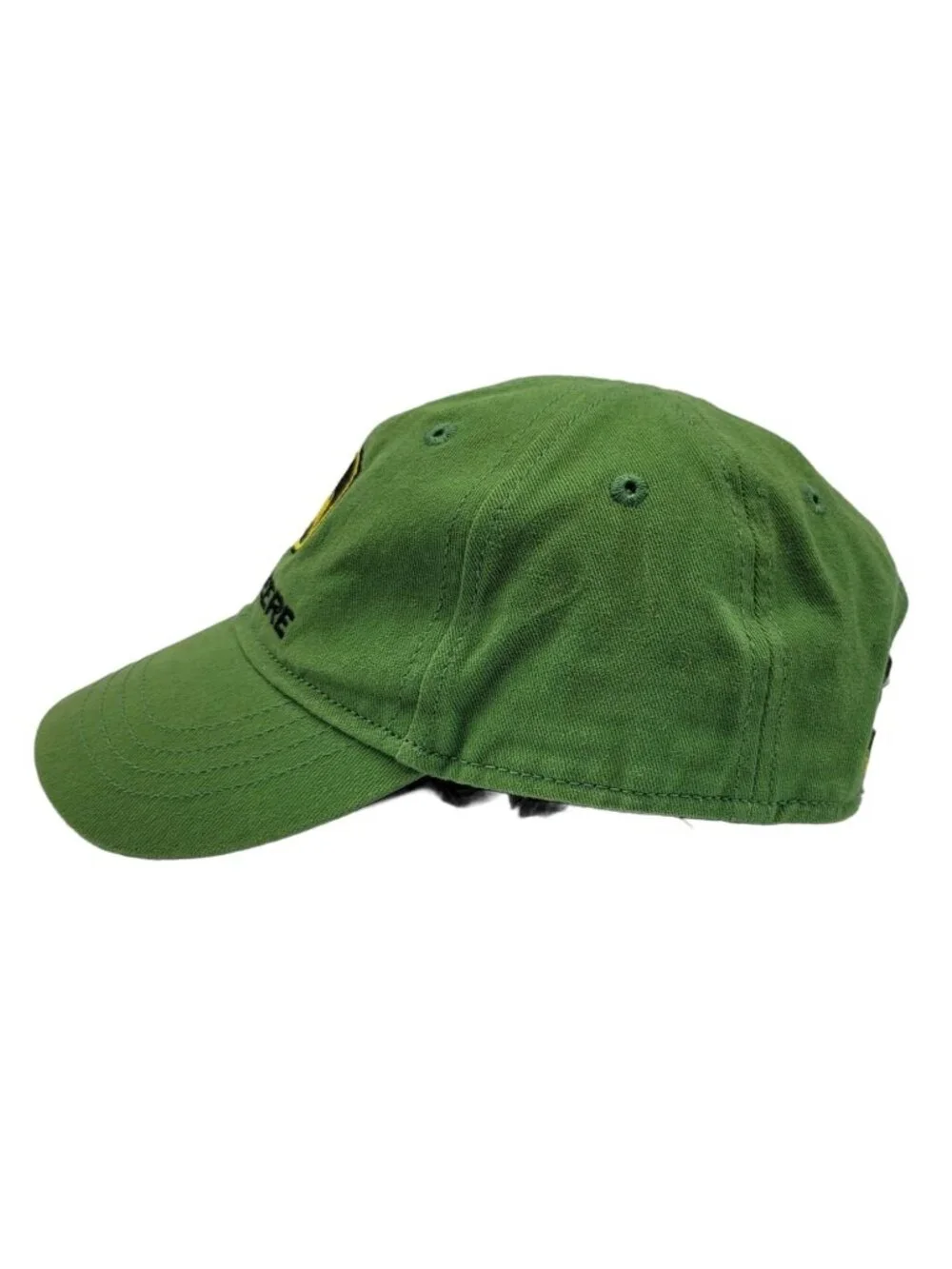 John Deere Toddler Logo Baseball Cap One Size Green Embroidered Adj Official Hat